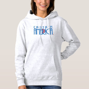 Captain America Art Deco Name Hoodie