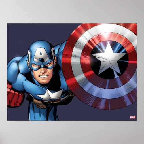 Captain America Assemble Poster