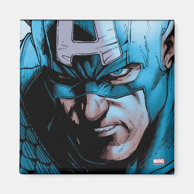 Captain America Avengers Comic Panel Magnet (Front)