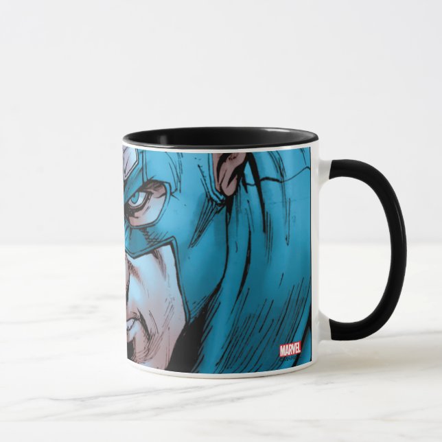 Captain America Avengers Comic Panel Mug (Right)