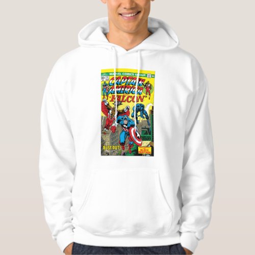 Captain America Bust_Out Hoodie