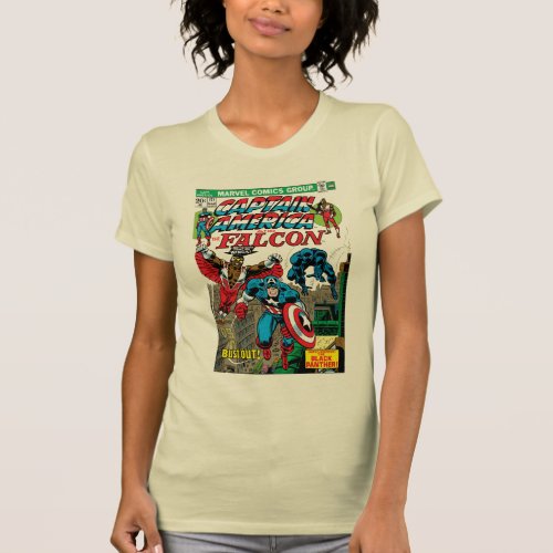 Captain America Bust_Out T_Shirt