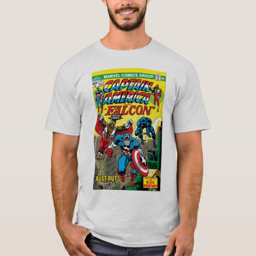 Captain America Bust_Out T_Shirt