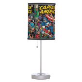 Captain America Comic #112 Table Lamp (Right)