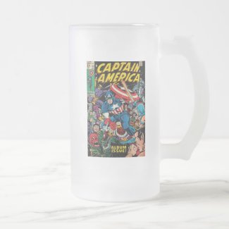 Captain America Comic #112 Travel Mug