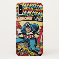 Captain America Comic #193 iPhone X Case