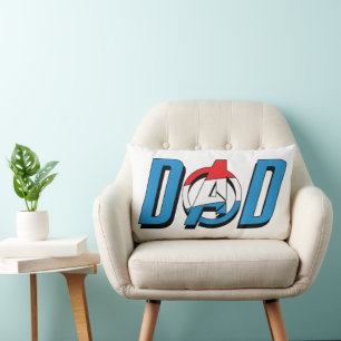 Captain America Dad Lumbar Pillow