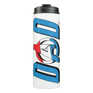 Captain America Dad Thermal Tumbler