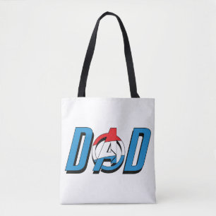 Captain America Dad Tote Bag