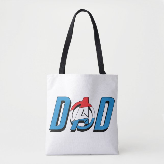 Captain America Dad Tote Bag (Front)