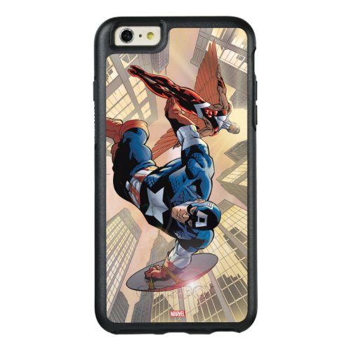 Captain America  Falcon Comic Panel OtterBox iPhone 66s Plus Case