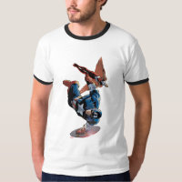 Captain America & Falcon Comic Panel