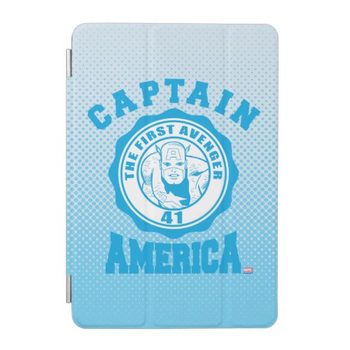 Captain America First Avenger Collegiate Badge iPad Mini Cover