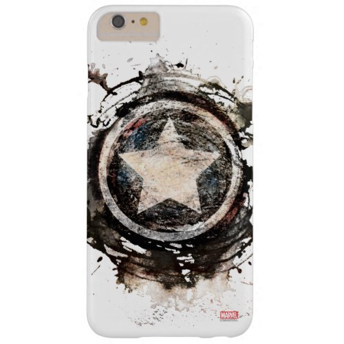 Captain America Grunge Shield Barely There iPhone 6 Plus Case