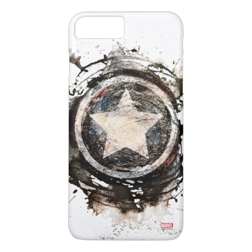 Captain America Grunge Shield iPhone 8 Plus7 Plus Case