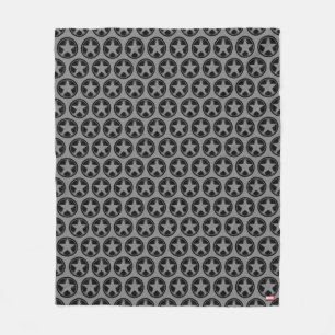 Captain America Grunge Shield Fleece Blanket