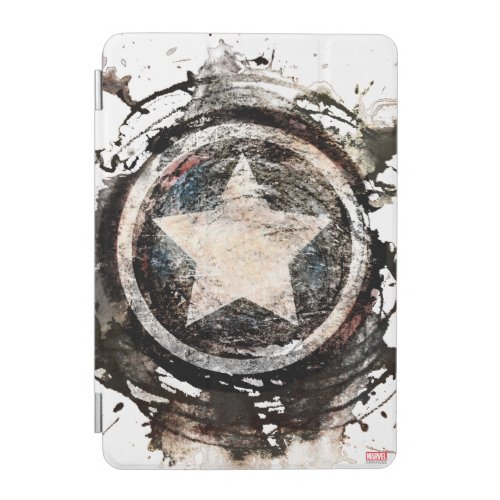 Captain America Grunge Shield iPad Mini Cover