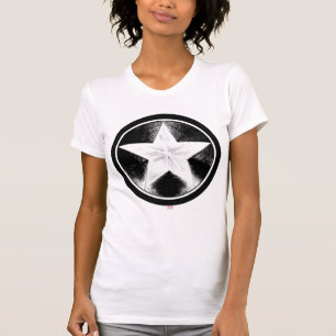 Captain America Grunge Shield T-Shirt