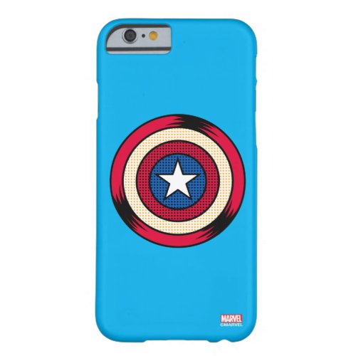 Captain America Halftone Shield Barely There iPhone 6 Case