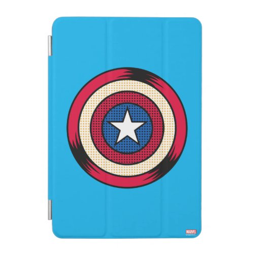 Captain America Halftone Shield iPad Mini Cover