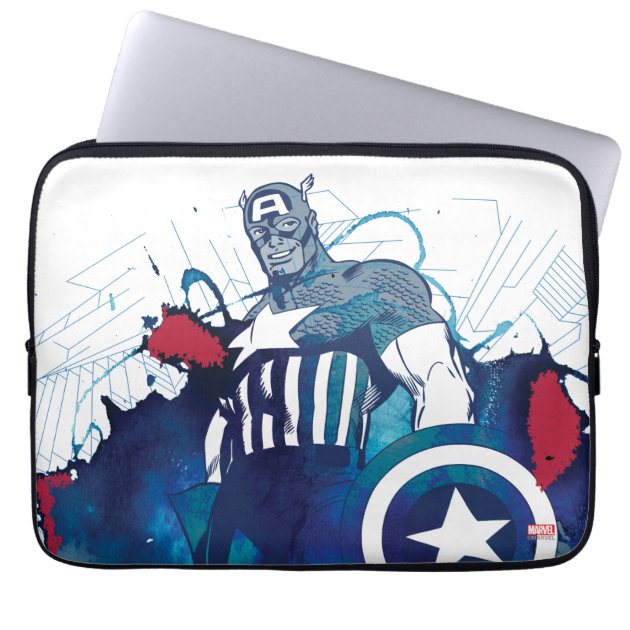 captain america laptop sleeve