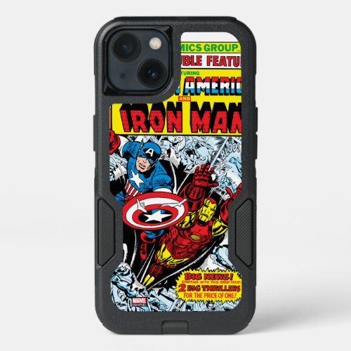 Captain America  Iron Man Marvel Double Feature iPhone 13 Case
