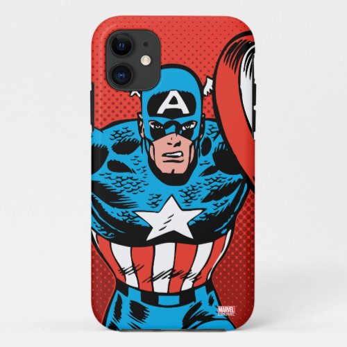 Captain America Jump iPhone 11 Case