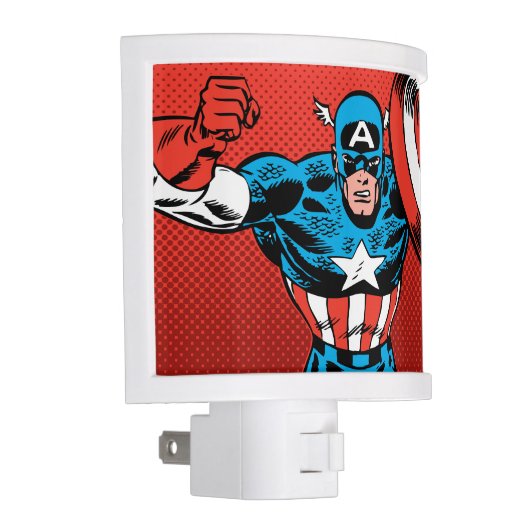 Captain America Jump Night Light (Right)