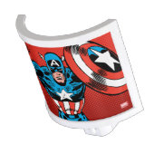Captain America Jump Night Light (Angled)