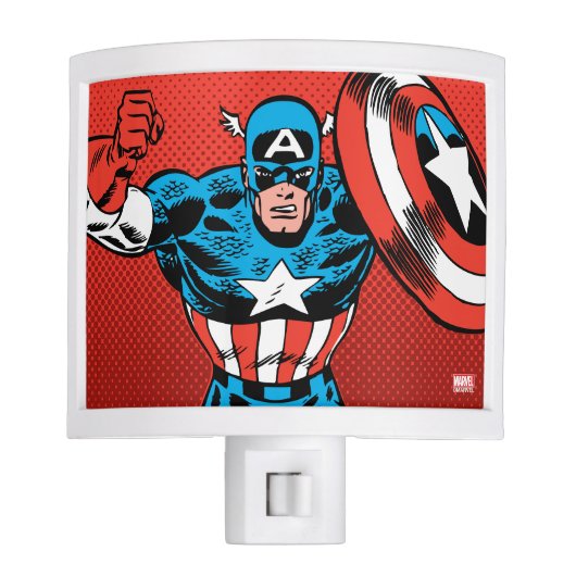 Captain America Jump Night Light (Front)