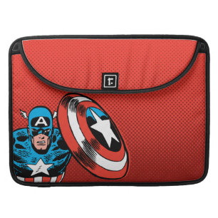 Captain America Jump Sleeve For MacBooks