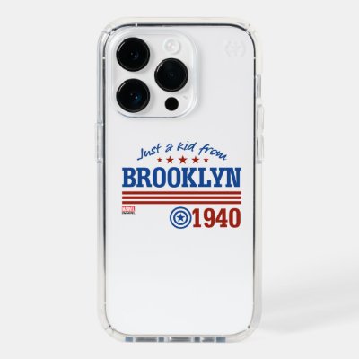 Captain America | Just A Kid From Brooklyn Speck iPhone 14 Pro Case