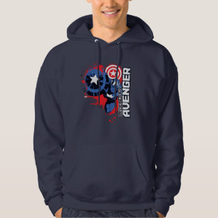 Captain America Legendary Avenger Hoodie