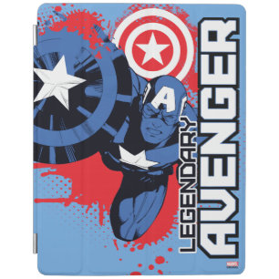 Captain America Legendary Avenger iPad Smart Cover