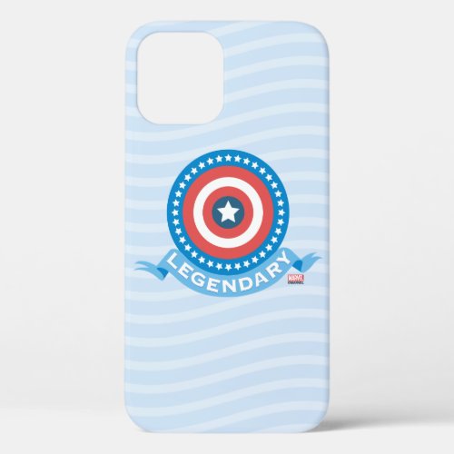 Captain America Legendary Patriotic Shield iPhone 12 Case