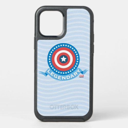 Captain America Legendary Patriotic Shield OtterBox Symmetry iPhone 12 Case