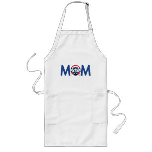 Captain America Mom Long Apron