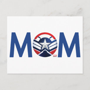 Captain America Mom Postcard
