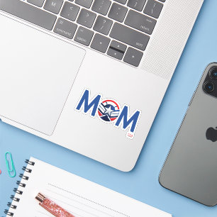 Captain America Mom Sticker