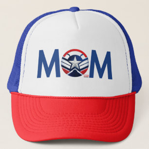 Captain America Mom Trucker Hat