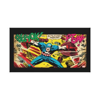 Captain America-Phase One Canvas Print