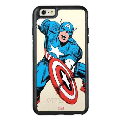 Captain America Retro 9 OtterBox iPhone 66s Plus Case