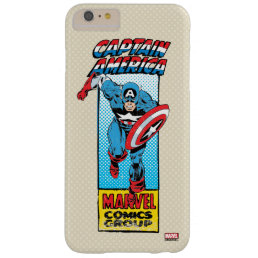 Captain America Retro Comic Character Barely There iPhone 6 Plus Case