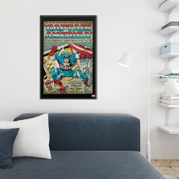 Captain America Revival Poster by marvelclassics at Zazzle