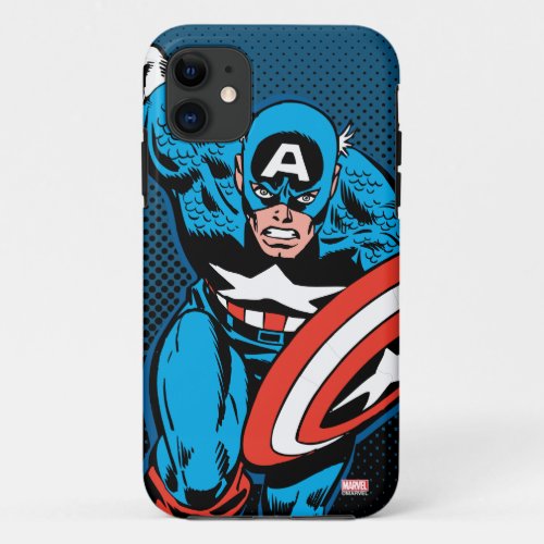 Captain America Run iPhone 11 Case