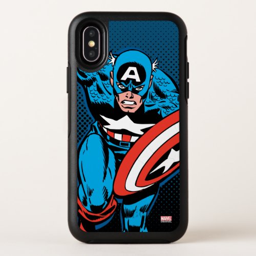Captain America Run OtterBox Symmetry iPhone X Case