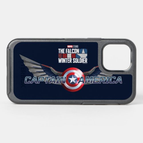 Captain America Shield And Wings OtterBox Symmetry iPhone 12 Case