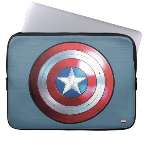 Captain America Shield Badge Laptop Sleeve