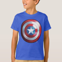 Captain America Shield Badge