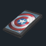 Captain America Shield Badge Trifold Wallet<br><div class="desc">The Falcon And The Winter Soldier | Check out this badge of Captain America's Star Shield!</div>